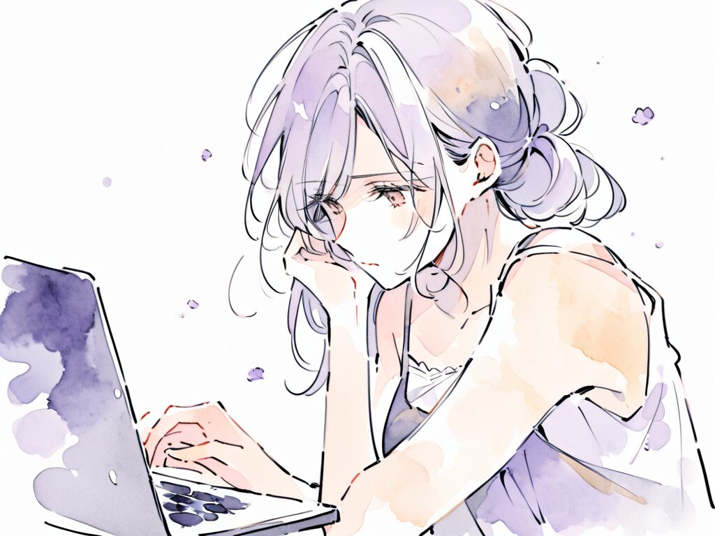 質問をメモに書き出すイメージ
